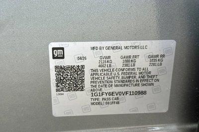2027 Chevrolet Bolt LT