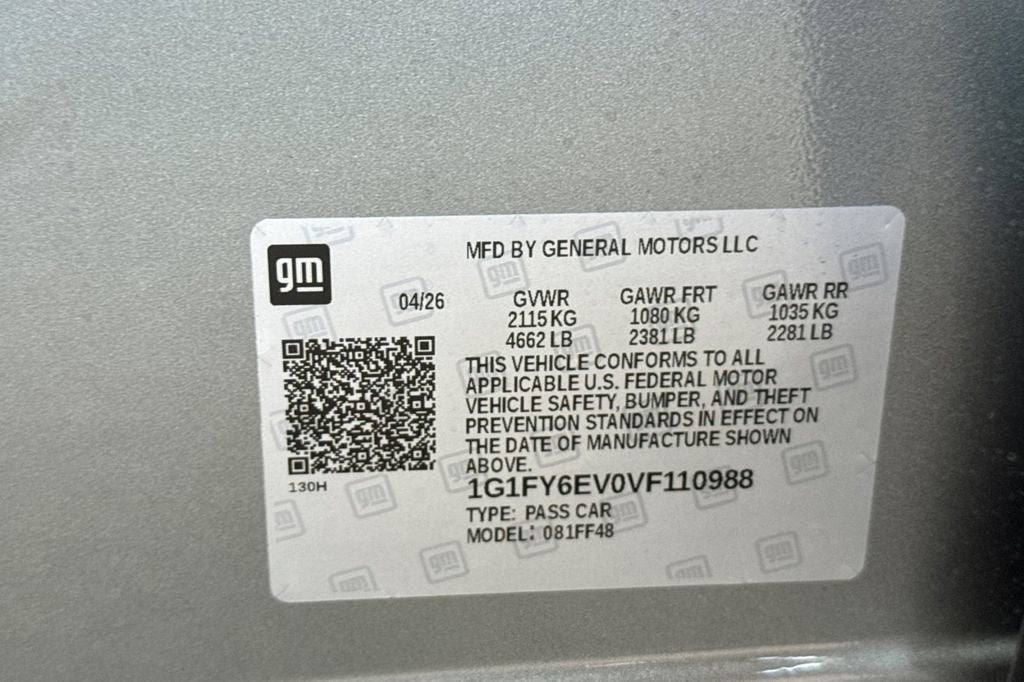 2027 Chevrolet Bolt LT
