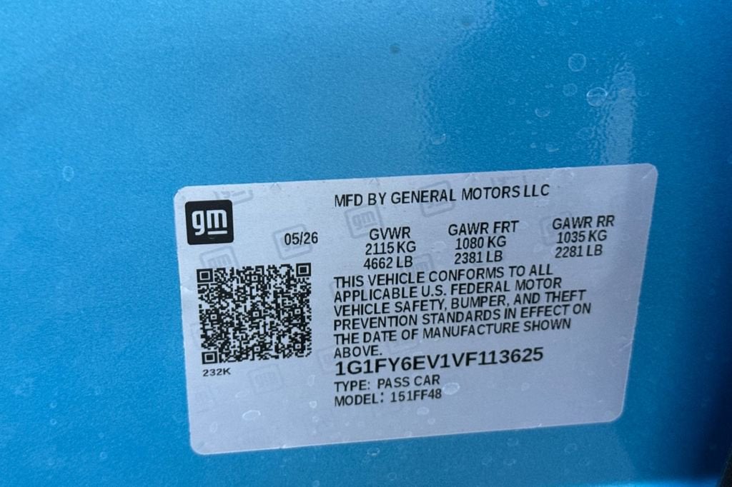 2027 Chevrolet Bolt LT