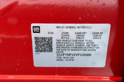2027 Chevrolet Bolt LT