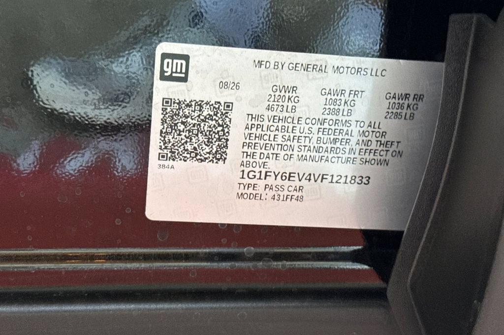 2027 Chevrolet Bolt LT