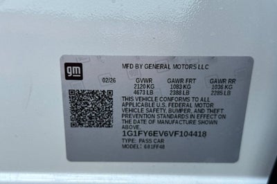 2027 Chevrolet Bolt LT