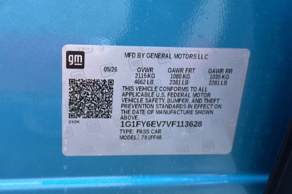 2027 Chevrolet Bolt LT