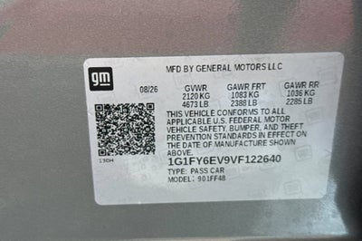 2027 Chevrolet Bolt LT