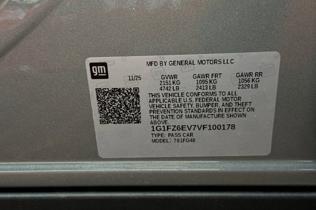 2027 Chevrolet Bolt RS