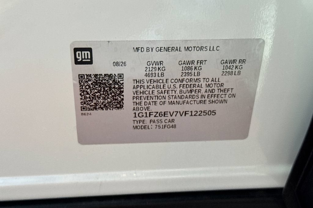 2027 Chevrolet Bolt RS