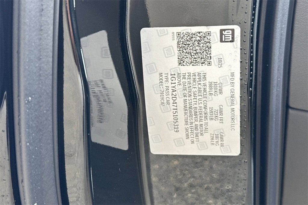 2026 Chevrolet Corvette Stingray 1LT