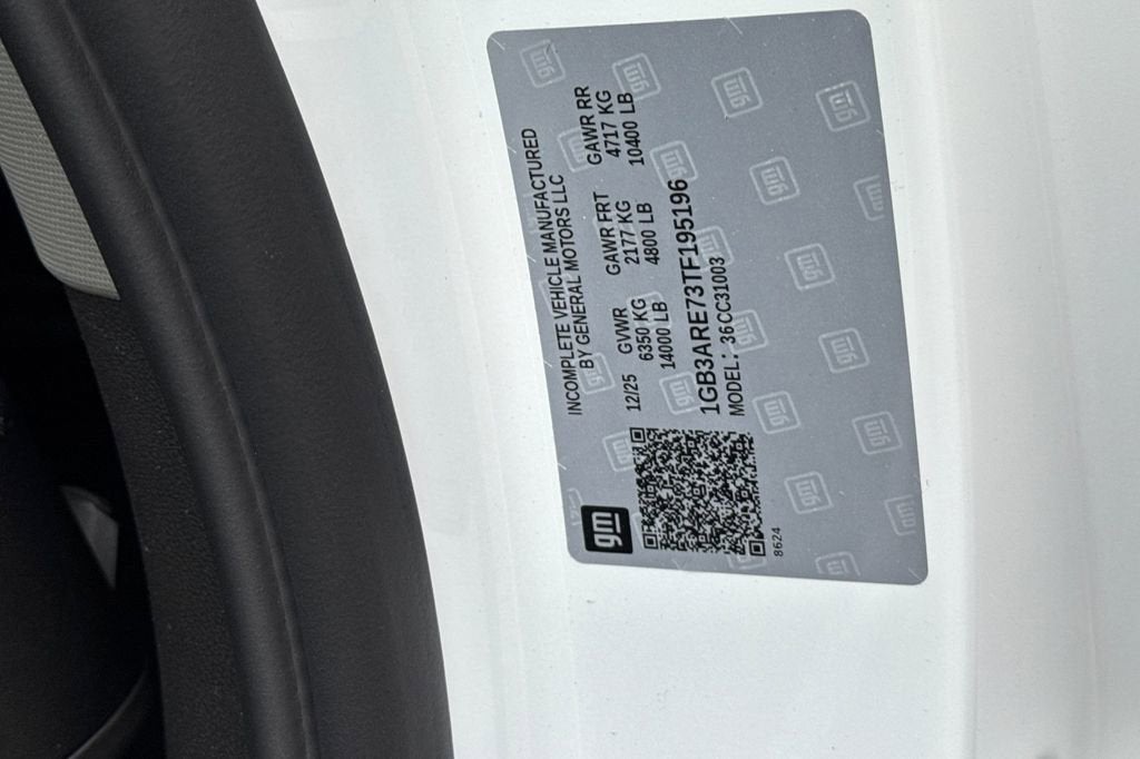 2026 Chevrolet Silverado 3500 HD Chassis Cab Work Truck