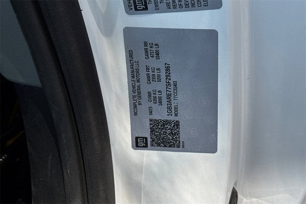 2025 Chevrolet Silverado 3500 HD Chassis Cab Work Truck