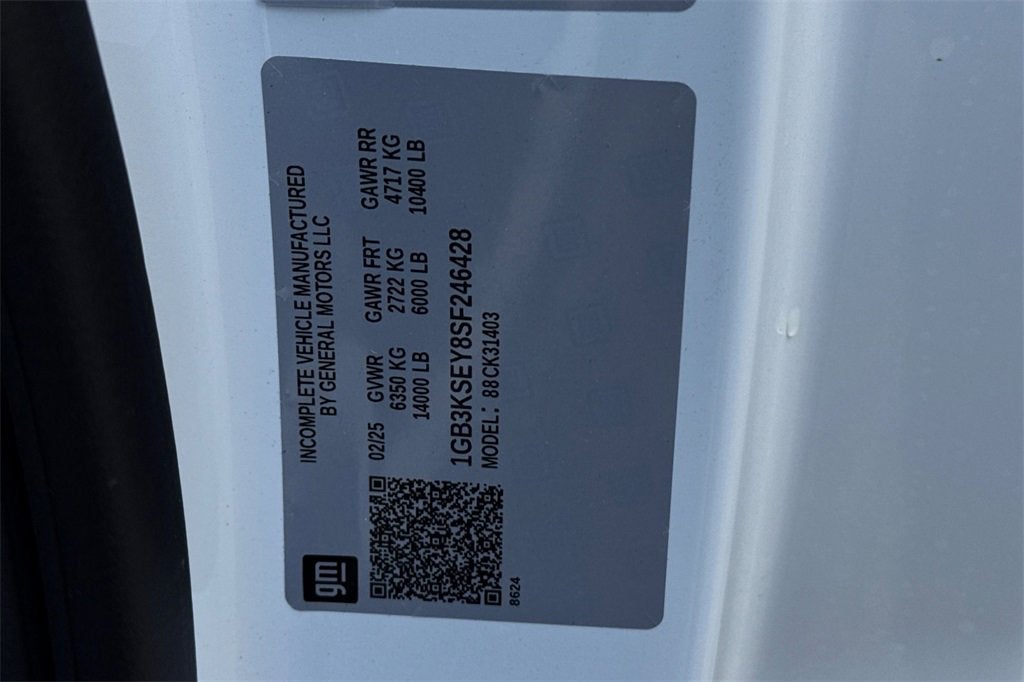 2025 Chevrolet Silverado 3500 HD Chassis Cab Work Truck