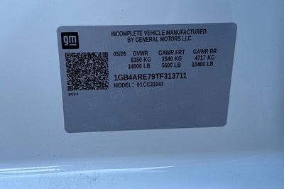 2026 Chevrolet Silverado 3500 HD Chassis Cab Work Truck