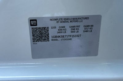 2026 Chevrolet Silverado 3500 HD Chassis Cab Work Truck