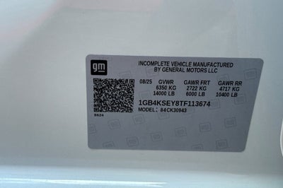 2026 Chevrolet Silverado 3500 HD Work Truck