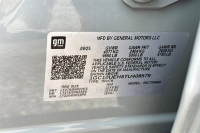 2026 Chevrolet Silverado EV WT - Standard Range