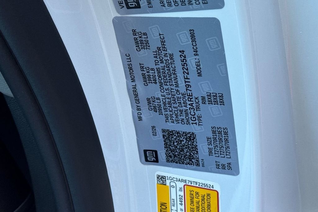 2026 Chevrolet Silverado 3500 HD WT