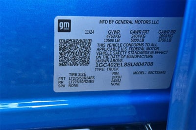 2025 Chevrolet Silverado EV RST - Max Range