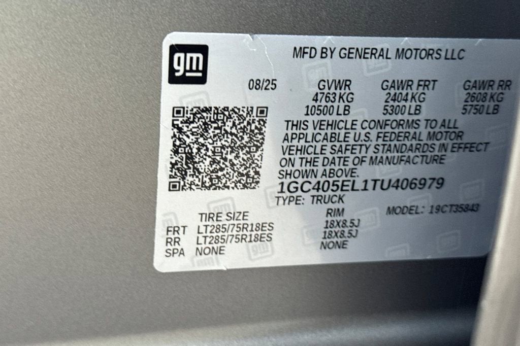 2026 Chevrolet Silverado EV Trail Boss - Max Range