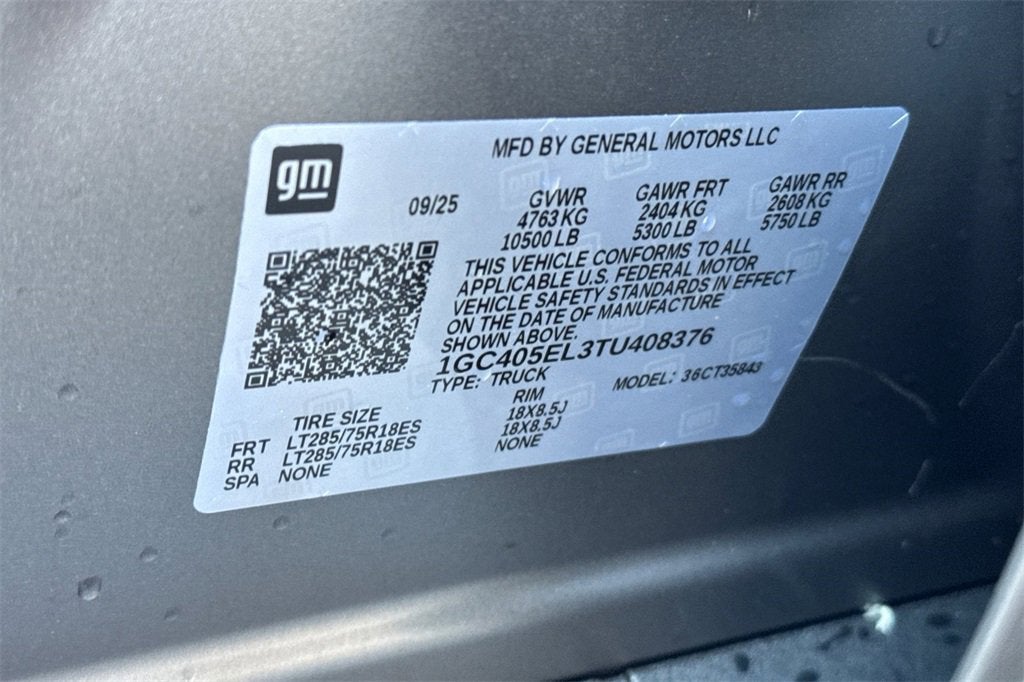 2026 Chevrolet Silverado EV Trail Boss - Max Range