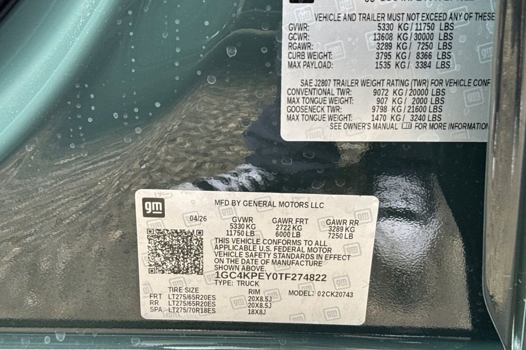 2026 Chevrolet Silverado 2500 HD LTZ