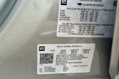 2026 Chevrolet Silverado 2500 HD LTZ