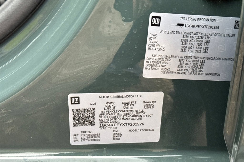 2026 Chevrolet Silverado 2500 HD LTZ