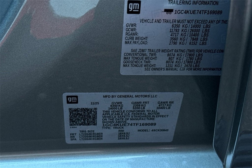 2026 Chevrolet Silverado 3500 HD LTZ