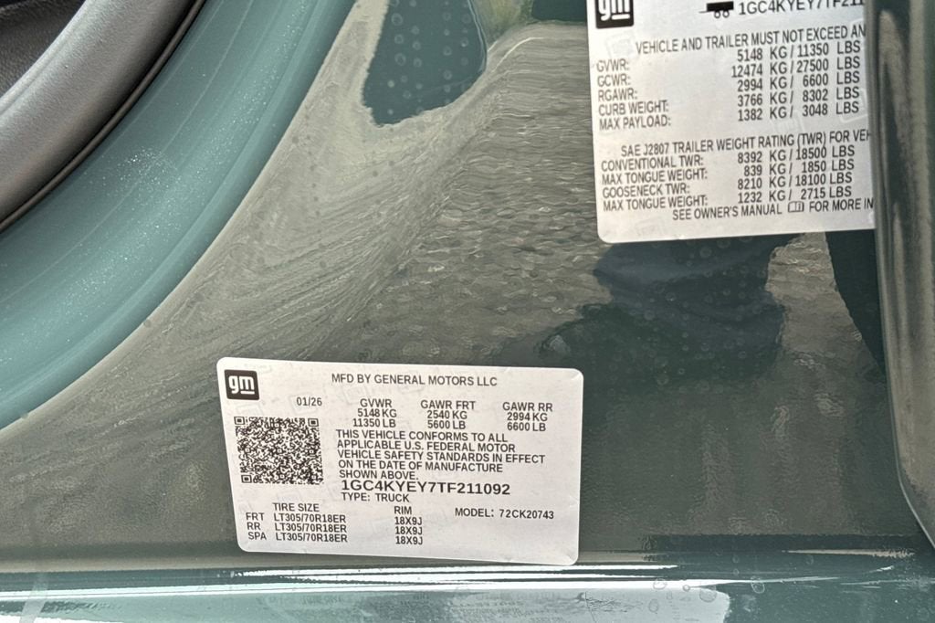 2026 Chevrolet Silverado 2500 HD ZR2