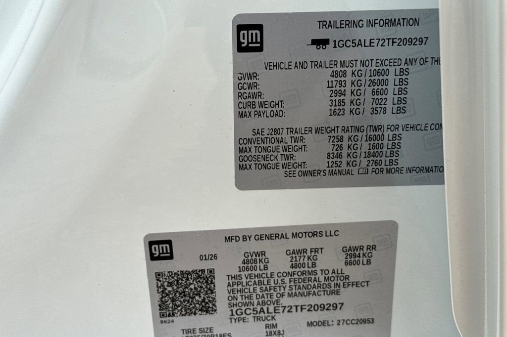 2026 Chevrolet Silverado 2500 HD WT