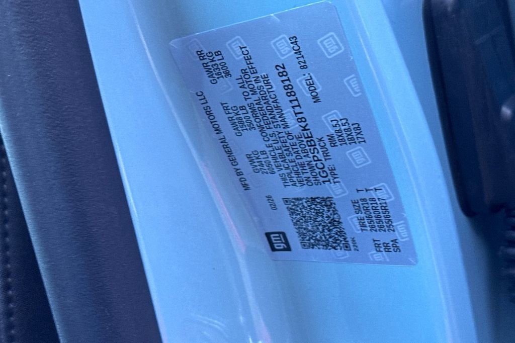 2026 Chevrolet Colorado WT