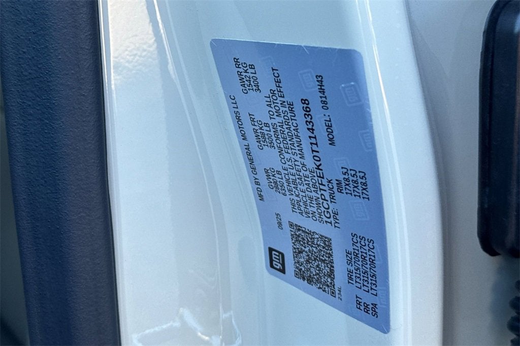 2026 Chevrolet Colorado ZR2