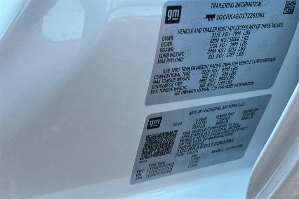 2026 Chevrolet Silverado 1500 WT