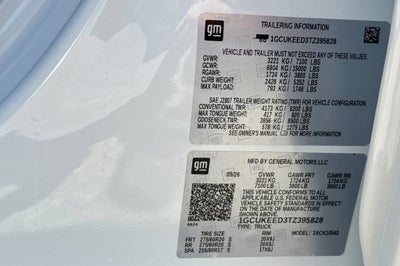 2026 Chevrolet Silverado 1500 RST