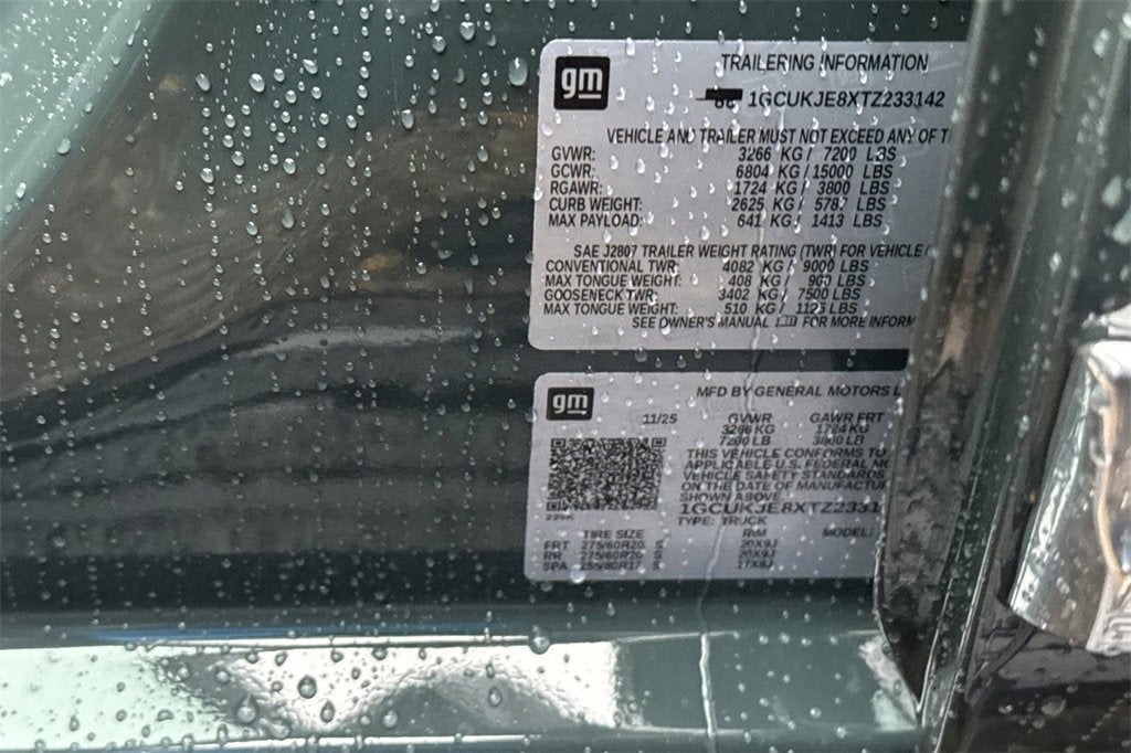 2026 Chevrolet Silverado 1500 High Country