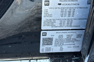 2026 Chevrolet Silverado 1500 High Country