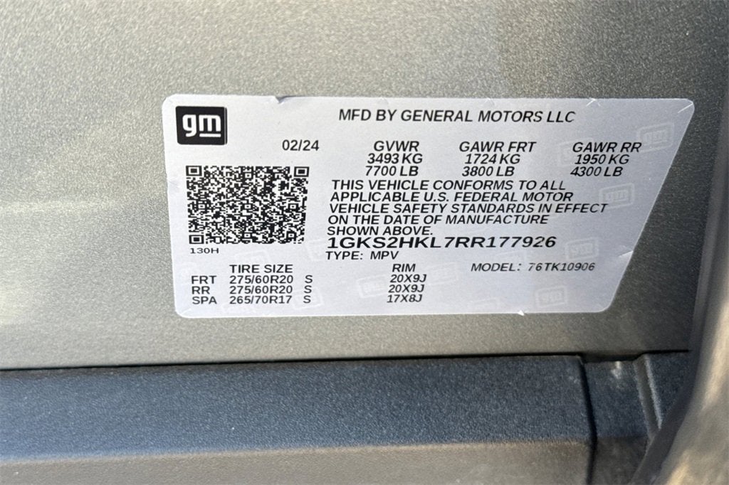 2024 GMC Yukon XL AT4