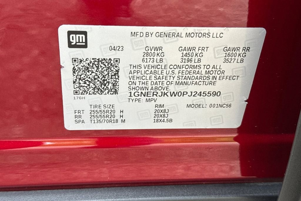 2023 Chevrolet Traverse RS
