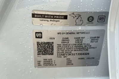 2026 Chevrolet Traverse Z71