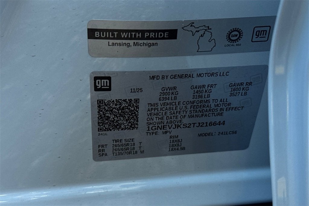 2026 Chevrolet Traverse Z71