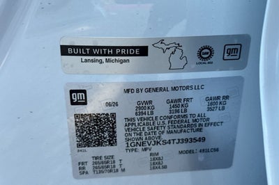 2026 Chevrolet Traverse Z71