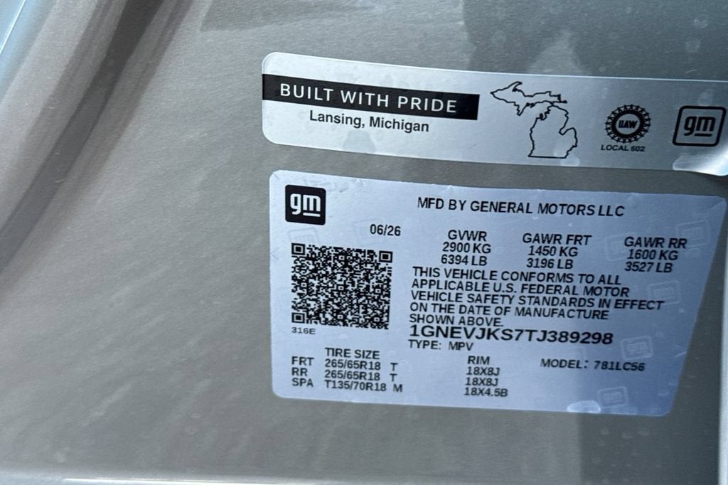 2026 Chevrolet Traverse Z71