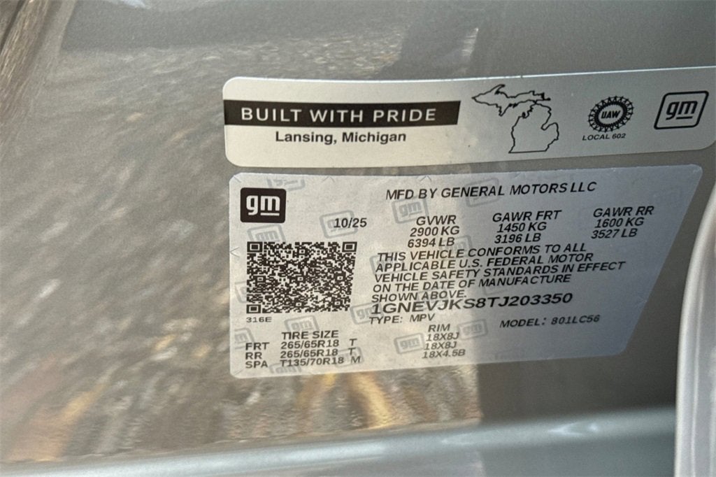 2026 Chevrolet Traverse Z71