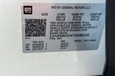 2026 Chevrolet Suburban LS