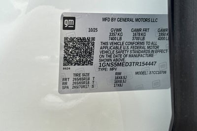 2026 Chevrolet Tahoe LS