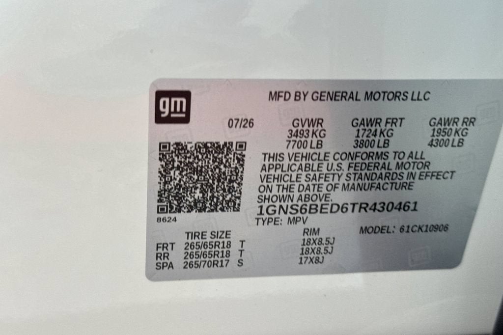 2026 Chevrolet Suburban LS