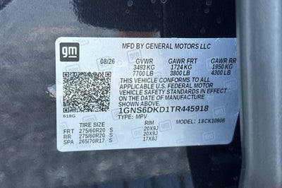 2026 Chevrolet Suburban Z71