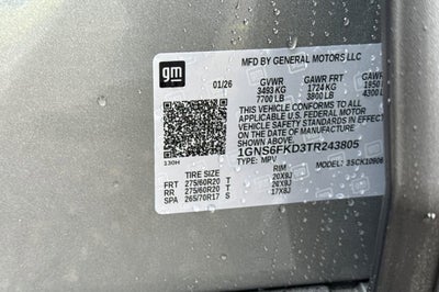 2026 Chevrolet Suburban Premier