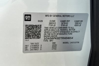 2026 Chevrolet Tahoe Z71