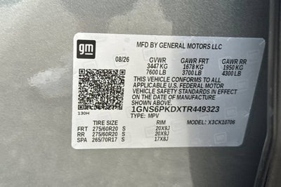 2026 Chevrolet Tahoe Z71