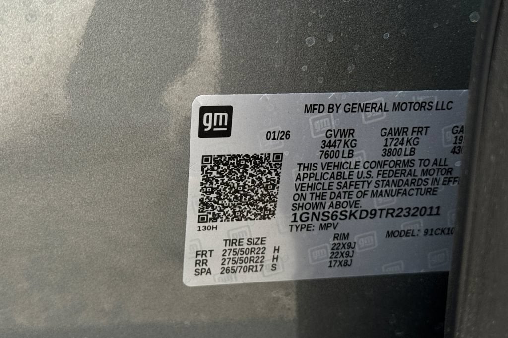 2026 Chevrolet Tahoe Premier