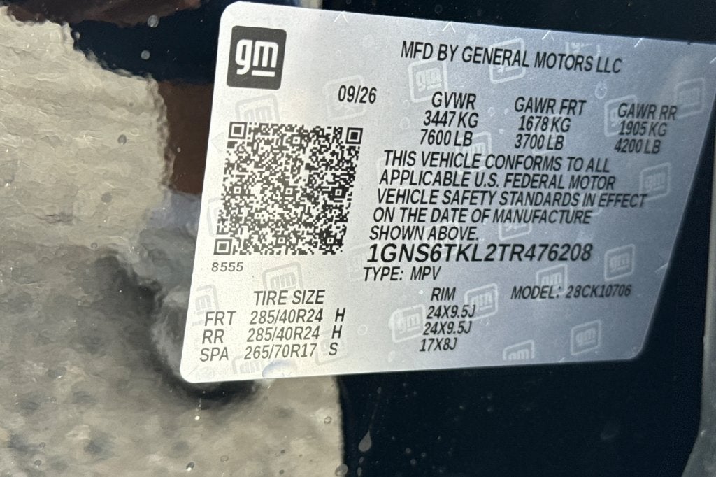 2026 Chevrolet Tahoe High Country